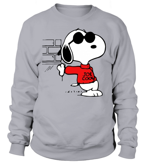 Joe Cool  Snoopy Sweatshirt Unisex