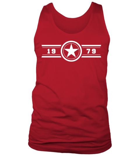 1979 Vintage Design with Star Men's Tank Top