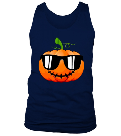 Cool pumpkin head Halloween costume kids gift Men's Tank Top