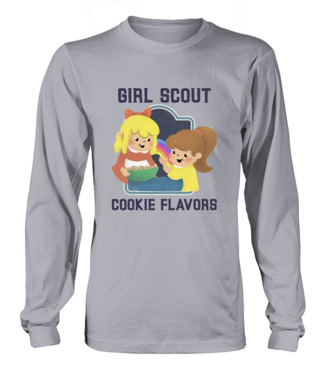 Girl Scout Cookie Flavors Women's Long Sleeve