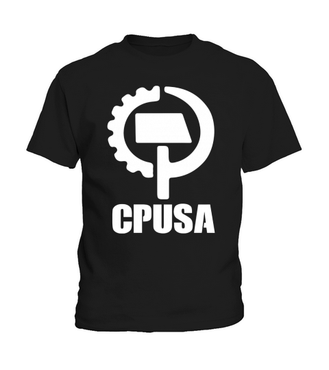 Communist Party  CPUSA with Logo Kids T-Shirt