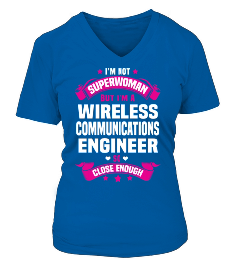 Wireless Communications Engineer Women's V-Neck T-shirt