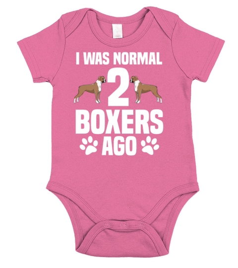 I Was Normal 2 Boxers Ago Short Sleeve Baby One-Piece