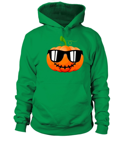 Cool pumpkin head Halloween costume kids gift Men's Hoodie