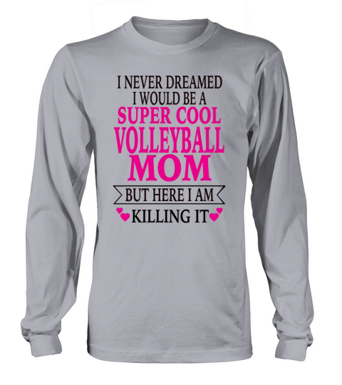 Volleyball Mom Women's Long Sleeve
