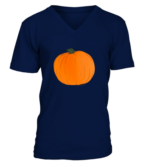 Pumpkin Men's V-Neck T-shirt