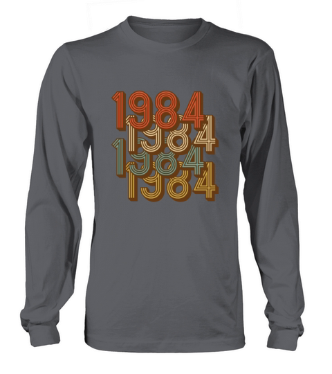 1984 vintage retro Men's Long Sleeve
