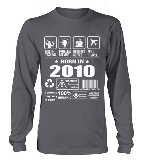 Born In 2010 Women's Long Sleeve
