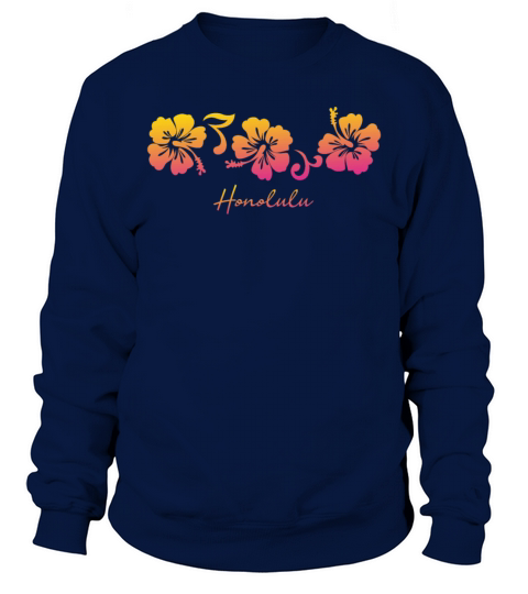Hawaiian Tropical colorful vacation souvenir Men's Sweatshirt