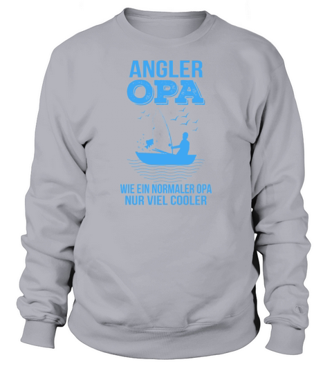 Angler grandpa like a normal grandpa just a lot co Men's Sweatshirt