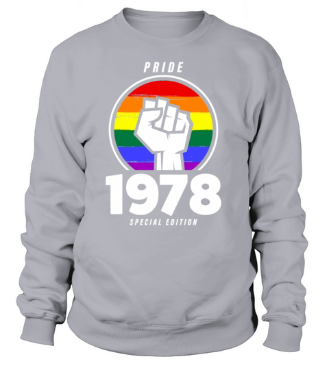 1978 Birthday Gay Pride LGBT Women's Sweatshirt
