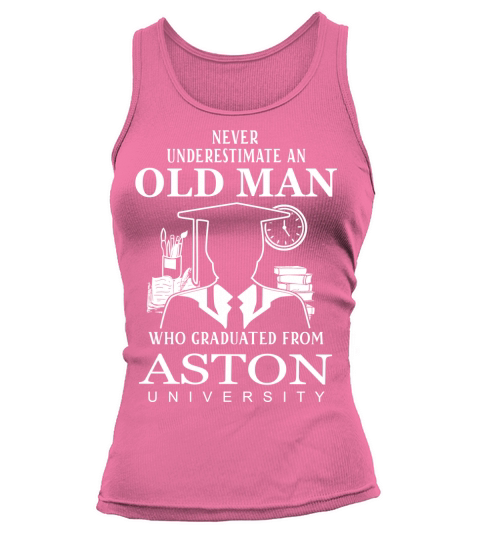 An Old Man graduated from Aston University Tank top Woman