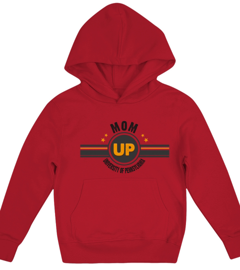 University of Pennsylvania Mom Awesome Family Gift Kids Hoodie