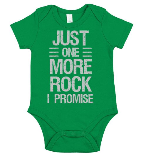 Just One More Rock I Promise Short Sleeve Baby One-Piece