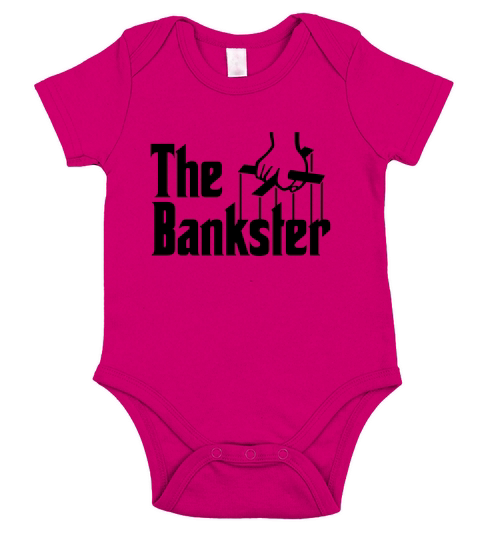 The Bankster T Shirt Short Sleeve Baby One-Piece