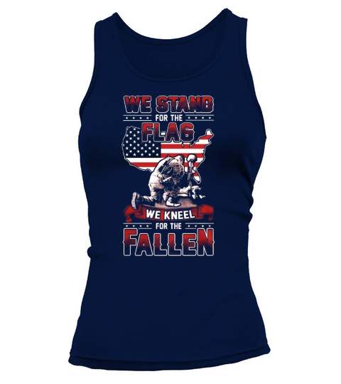 Memorial - Stand for the flag - American Tank top Woman