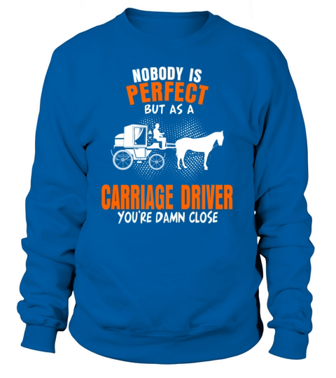 coachman horse carriage carriage horses coachman Women's Sweatshirt