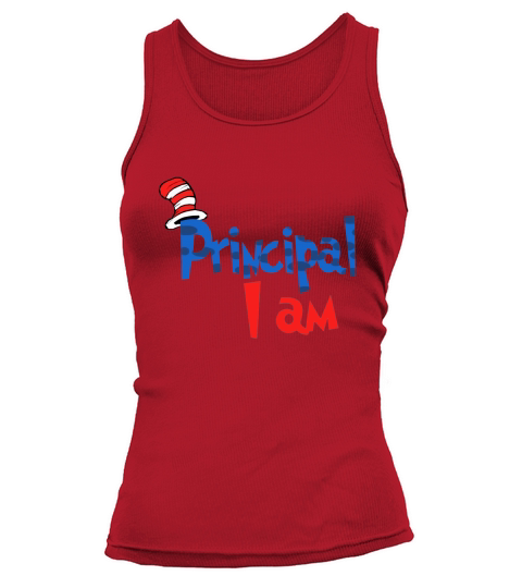 Dr Seuss Principal I am Tank top Woman