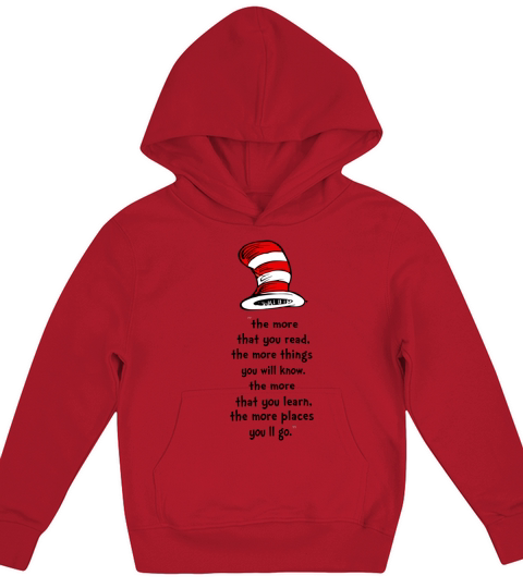 Dr Seuss Day Kids Kids Hoodie