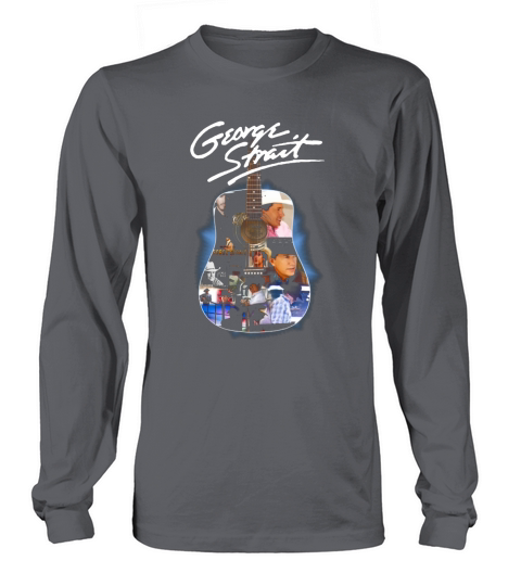 George Strait Band Rock Signature Long sleeved Unisex