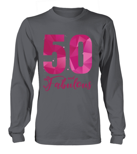 50 And Fabulous 55th Birthday B Day Long sleeved Unisex