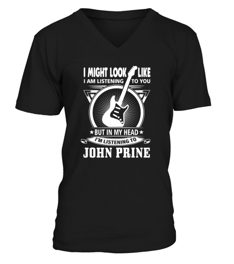 John Prine Stylish Classic V-Neck T-shirt