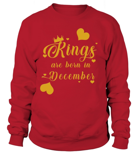 Kings Are Born In December Women's Sweatshirt