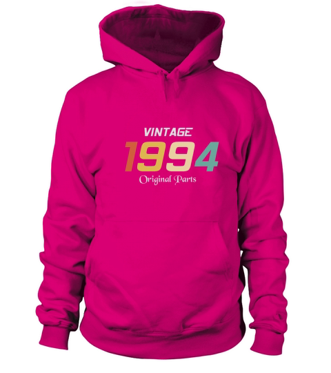 Vintage 1994 Original Parts Tee Birthday Gift Retr Women's Hoodie
