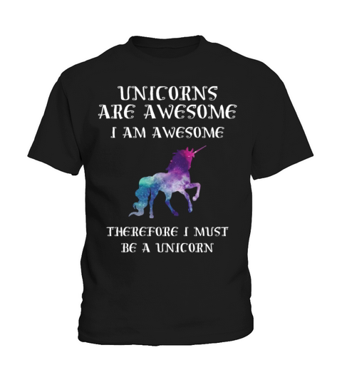 unicorn are awesome i am Kids T-Shirt
