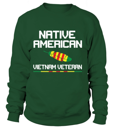 Native American Vietnam Veteran Women's Sweatshirt