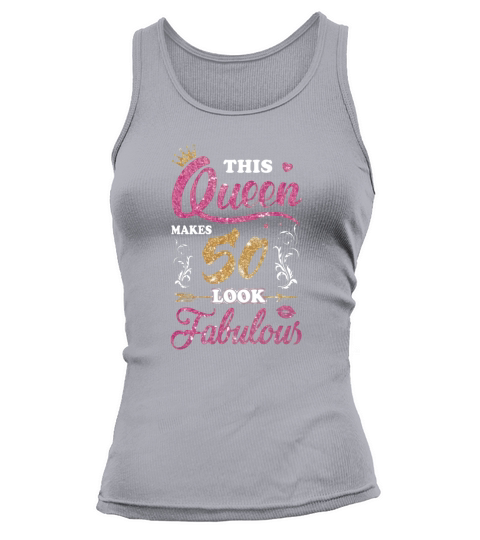 This Queen Makes 50 Look Fabulous 1971 50Th Birthday Tank top Woman