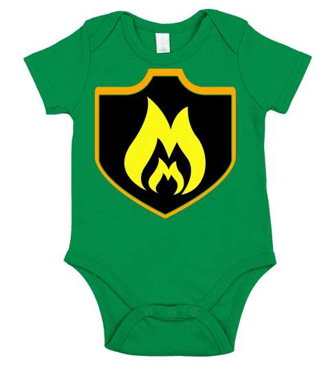Clash With Your Clan Shield-11 Short Sleeve Baby One-Piece