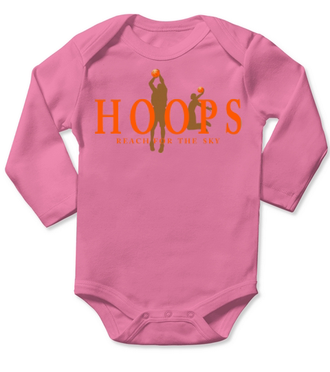 Basketball Hoops Long Sleeve Baby One-Piece