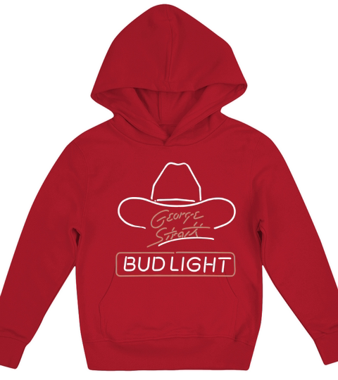 George Strait budlight Kids Hoodie