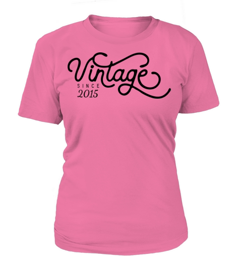 Vintage Since 2015 Birthday Gift Women's T-Shirt