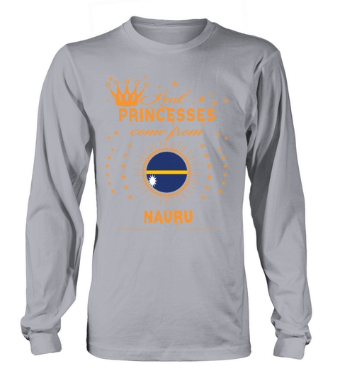 love princesses come from NAURU Women's Long Sleeve