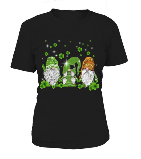 official three gnomes happy St. Patricks Day shirt T-Shirt Woman