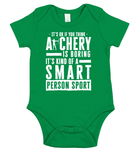 Its Okay If You Think Archery Is Boring Short Sleeve Baby One-Piece