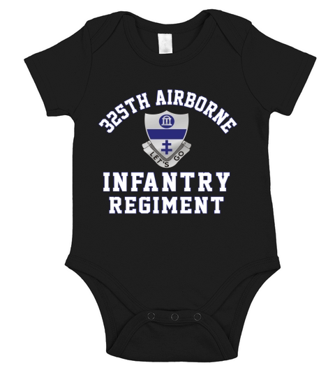 325th Airborne Infantry Regiment Veteran Short Sleeve Baby One-Piece
