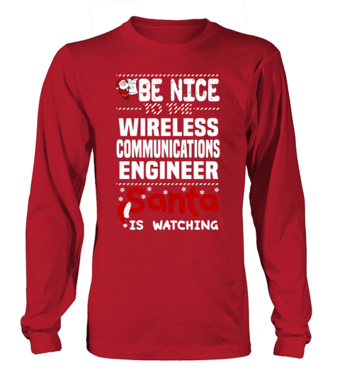 Wireless Communications Engineer Men's Long Sleeve