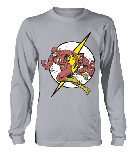 DC Comics Originals The Flash Running Women's Long Sleeve