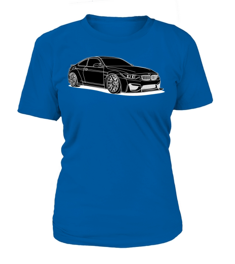 awesome black car T-Shirt Woman