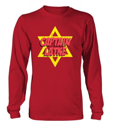 Captain Latke Hanukkah Women's Long Sleeve