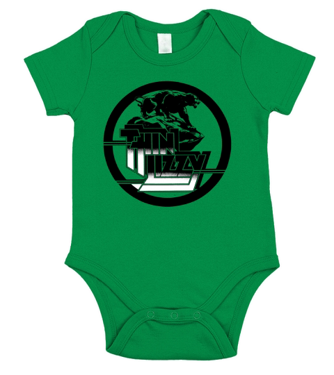 Thin Lizzy Band Tshirt Short Sleeve Baby One-Piece