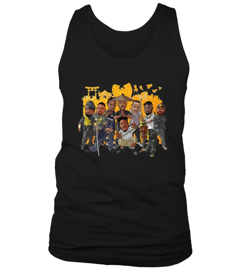 Wu tang band members chibi Halloween Tank Top Unisex