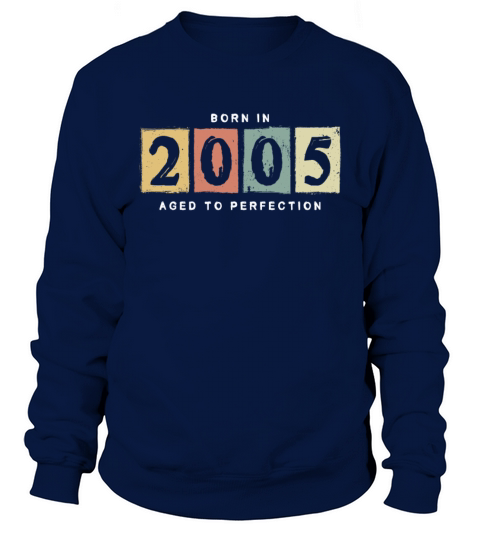 2005 Birthday vintage Gift Idea Men's Sweatshirt