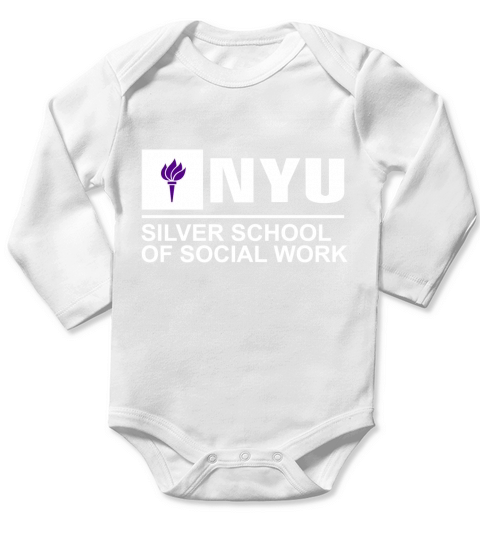 New York University School of Social Work Long Sleeve Baby One-Piece