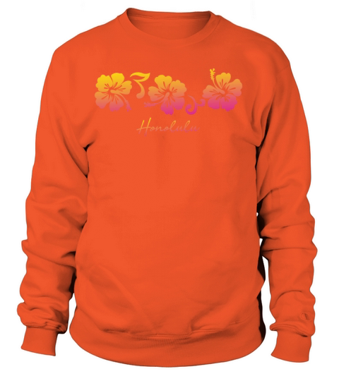 Hawaiian Tropical colorful vacation souvenir Women's Sweatshirt
