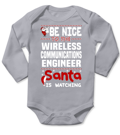 Wireless Communications Engineer Long Sleeve Baby One-Piece