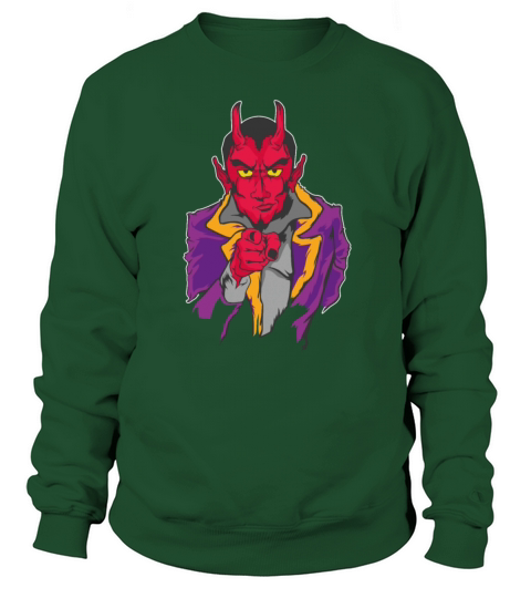 Halloween Devil Horns Lucifer Women's Sweatshirt
